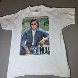 Vince Gill 1998 Tour T Shirt Vintage Country Music XL Fruit of the Loom